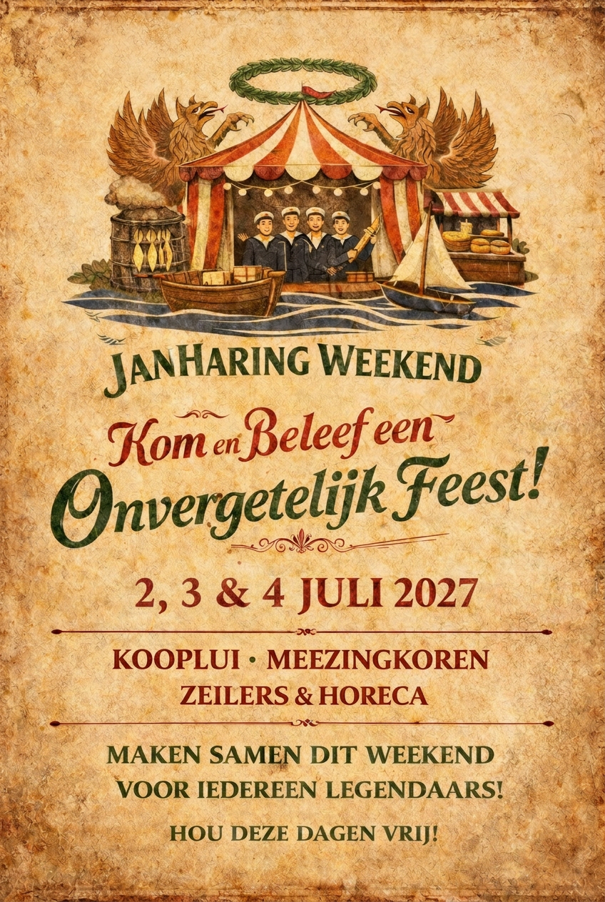 Jan Haring Weekend 2026 — Monnickendam